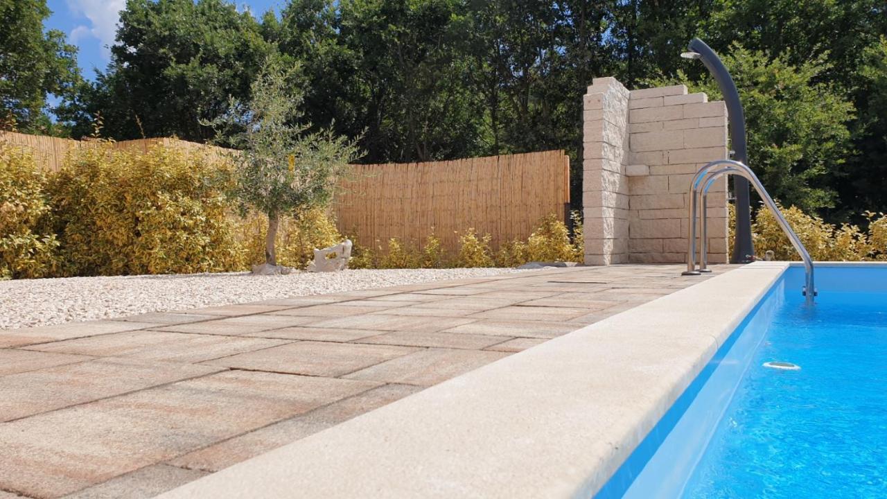 Villa Kras Rabac Labin Ripenda Pool Ripenda Kras Exteriör bild